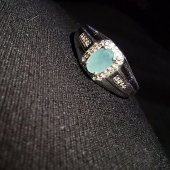 D'joy Silver 92.5 Mens Ring - Picture 2 of 4